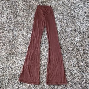 Aerie crossover flare leggings long length